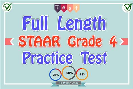 Free Full Length STAAR Grade 4 Practice Test