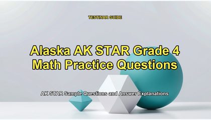Alaska AK STAR Grade 4 Math Practice Questions