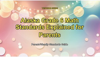Alaska Grade 6 Math Standards Explained for Parents