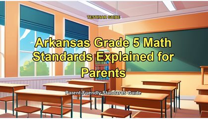 Arkansas Grade 5 Math Standards Explained for Parents