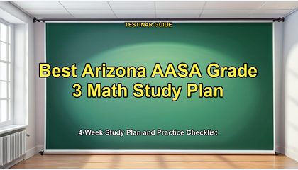 Best Arizona AASA Grade 3 Math Study Plan