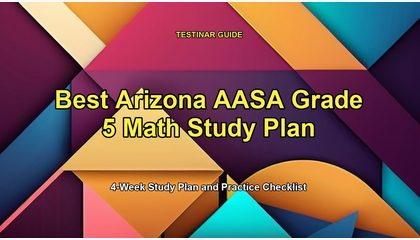 Best Arizona AASA Grade 5 Math Study Plan