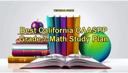 Best California CAASPP Grade 7 Math Study Plan