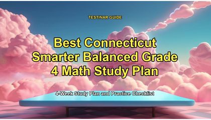 Best Connecticut Smarter Balanced Grade 4 Math Study Plan