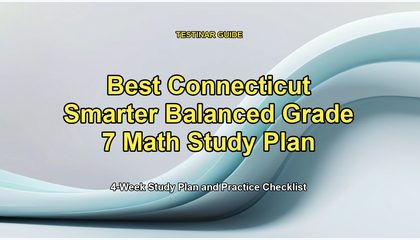 Best Connecticut Smarter Balanced Grade 7 Math Study Plan