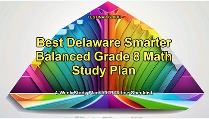 Best Delaware Smarter Balanced Grade 8 Math Study Plan