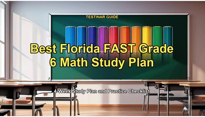 Best Florida FAST Grade 6 Math Study Plan