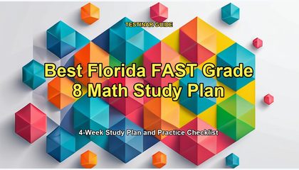 Best Florida FAST Grade 8 Math Study Plan