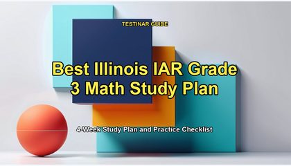 Best Illinois IAR Grade 3 Math Study Plan