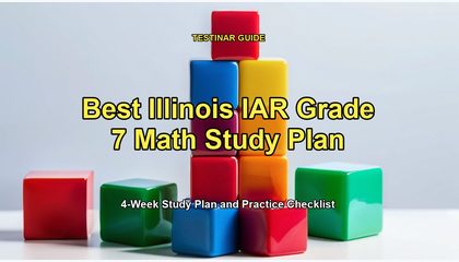 Best Illinois IAR Grade 7 Math Study Plan