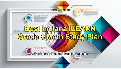 Best Indiana ILEARN Grade 3 Math Study Plan