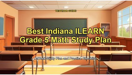 Best Indiana ILEARN Grade 5 Math Study Plan