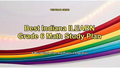 Best Indiana ILEARN Grade 6 Math Study Plan
