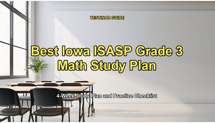 Best Iowa ISASP Grade 3 Math Study Plan