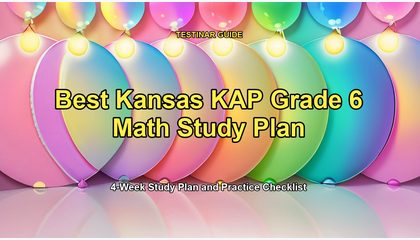 Best Kansas KAP Grade 6 Math Study Plan
