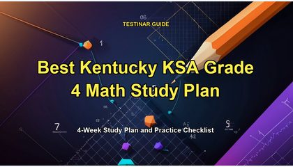 Best Kentucky KSA Grade 4 Math Study Plan