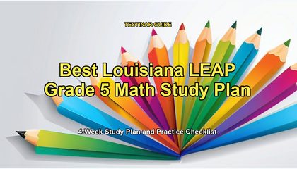 Best Louisiana LEAP Grade 5 Math Study Plan
