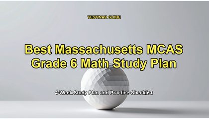 Best Massachusetts MCAS Grade 6 Math Study Plan