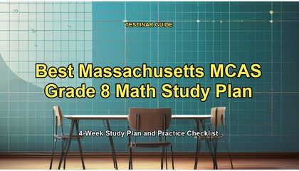 Best Massachusetts MCAS Grade 8 Math Study Plan