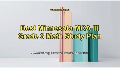 Best Minnesota MCA III Grade 3 Math Study Plan