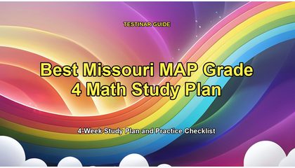 Best Missouri MAP Grade 4 Math Study Plan