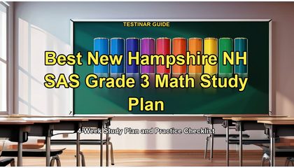Best New Hampshire NH SAS Grade 3 Math Study Plan