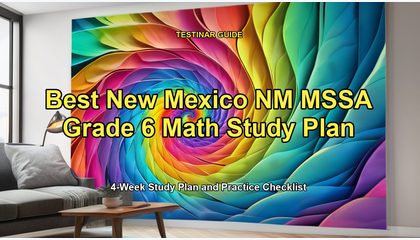 Best New Mexico NM MSSA Grade 6 Math Study Plan