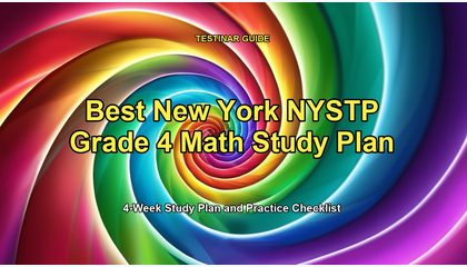 Best New York NYSTP Grade 4 Math Study Plan