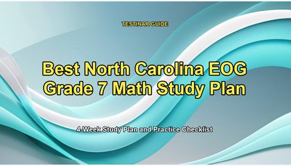 Best North Carolina EOG Grade 7 Math Study Plan