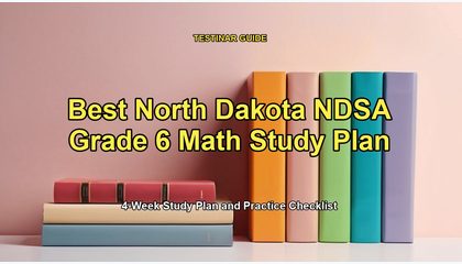 Best North Dakota NDSA Grade 6 Math Study Plan