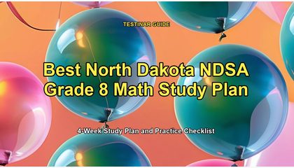 Best North Dakota NDSA Grade 8 Math Study Plan