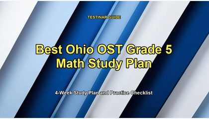 Best Ohio OST Grade 5 Math Study Plan