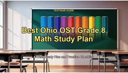 Best Ohio OST Grade 8 Math Study Plan