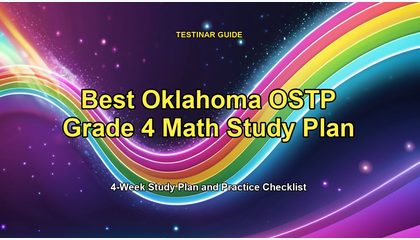 Best Oklahoma OSTP Grade 4 Math Study Plan