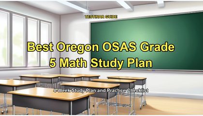Best Oregon OSAS Grade 5 Math Study Plan