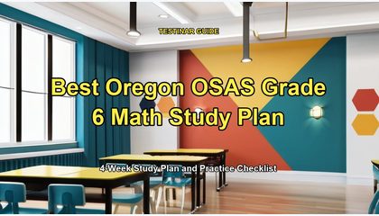 Best Oregon OSAS Grade 6 Math Study Plan