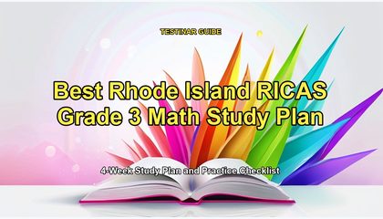 Best Rhode Island RICAS Grade 3 Math Study Plan