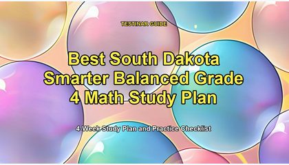 Best South Dakota Smarter Balanced Grade 4 Math Study Plan