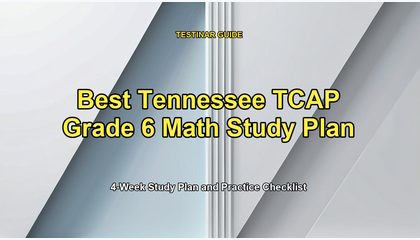 Best Tennessee TCAP Grade 6 Math Study Plan
