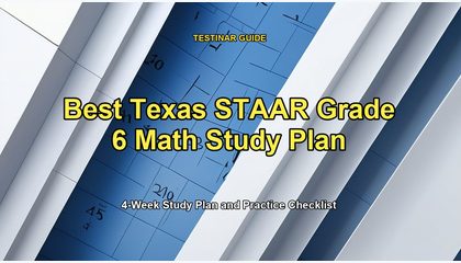 Best Texas STAAR Grade 6 Math Study Plan