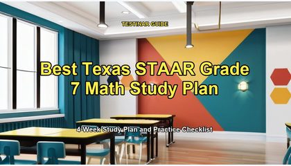 Best Texas STAAR Grade 7 Math Study Plan