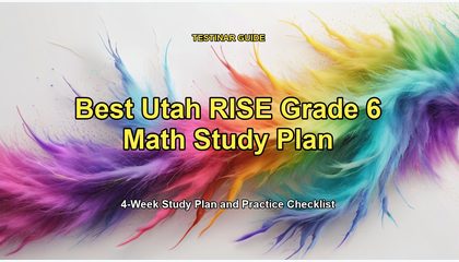 Best Utah RISE Grade 6 Math Study Plan