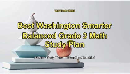 Best Washington Smarter Balanced Grade 3 Math Study Plan