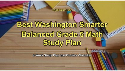 Best Washington Smarter Balanced Grade 5 Math Study Plan