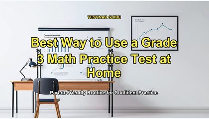 Best Way to Use a Grade 3 Math Practice Test at Home