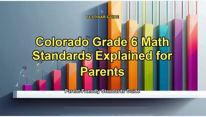 Colorado Grade 6 Math Standards Explained for Parents