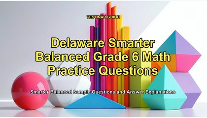 Delaware Smarter Balanced Grade 6 Math Practice Questions