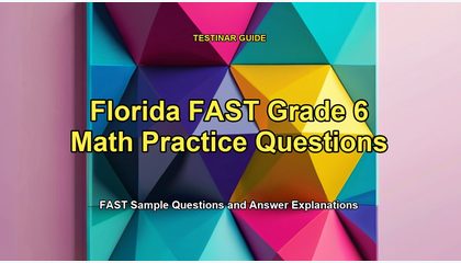 Florida FAST Grade 6 Math Practice Questions