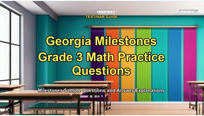 Georgia Milestones Grade 3 Math Practice Questions