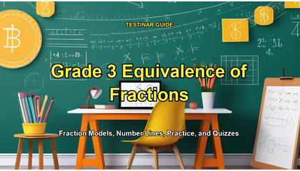 Grade 3 Equivalence of Fractions
